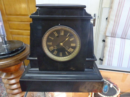 Pendule borne marbre - pendule,