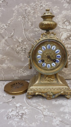 Pendule borne bronze napoleon - bronze,