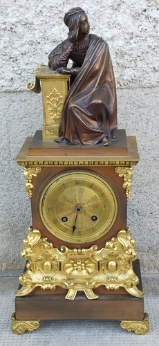Pendule borne empire bronze - ?,